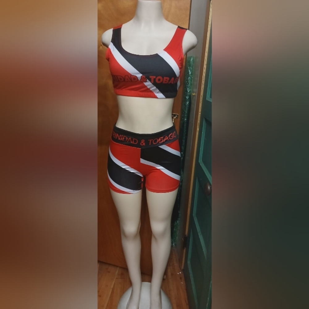 Two Piece Trini 🇹🇹 Shorts